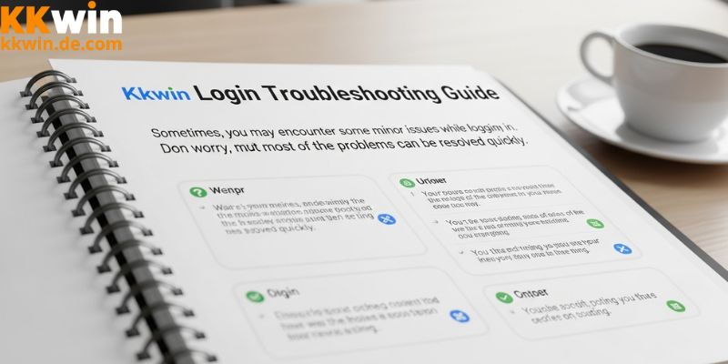 Đăng Nhập Kkwin – Cánh Cửa Dẫn Lối Tới Vũ Trụ Giải Trí 2025 Xử lý các sự cố thường gặp khi đăng nhập tại Kkwin