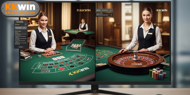 Trải nghiệm Baccarat tại Casino Live KKWIN